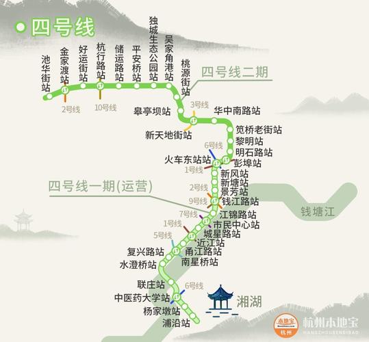杭州地铁四号线春节(杭州地铁4号线的站点介绍)  第1张