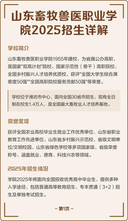 山东畜牧兽医职业学院各专业2026在河北招生人数、录取分数线（附：招生计划表）  第1张