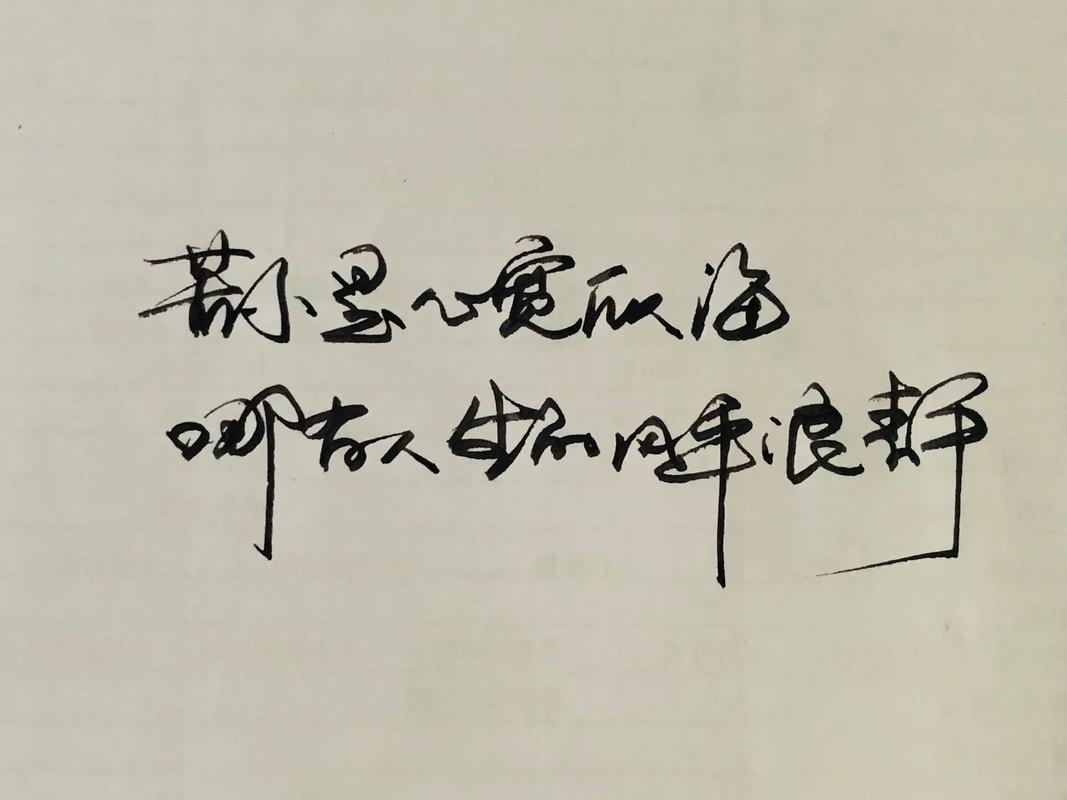 若无心宽如海，哪来人生风平浪静  第1张