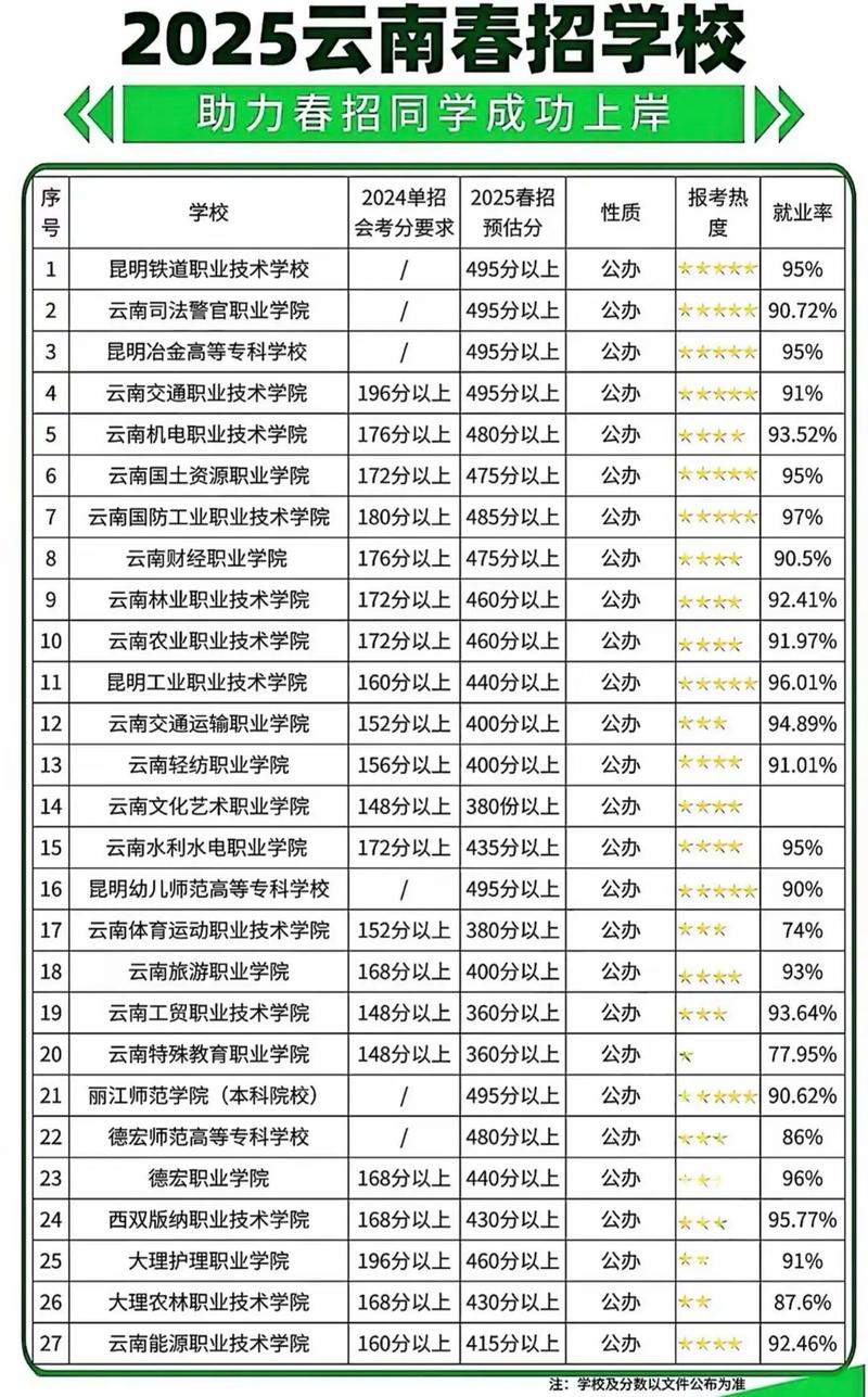 2026云南新兴职业学院各专业在河北招生人数、录取分数线（附：招生计划表）  第1张
