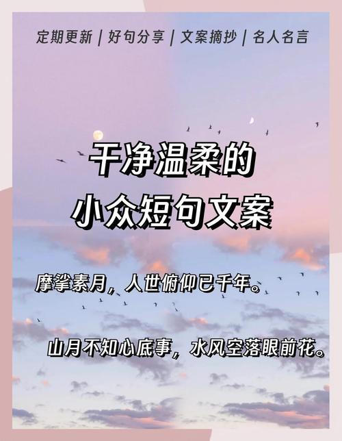 温柔干净无关爱情的句子,发朋友圈攒人气 第1张 温柔干净无关爱情的句子,发朋友圈攒人气 第1张