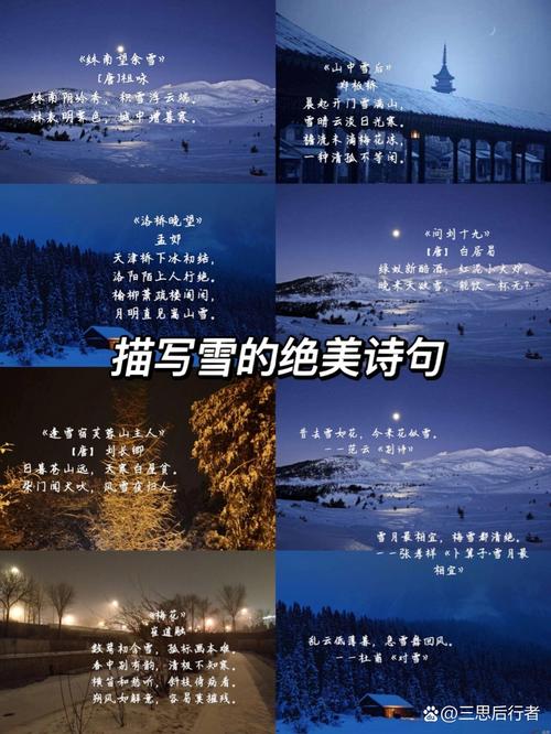 10句关于雪的唯美诗词，等一场雪来，唯美冬天  第1张