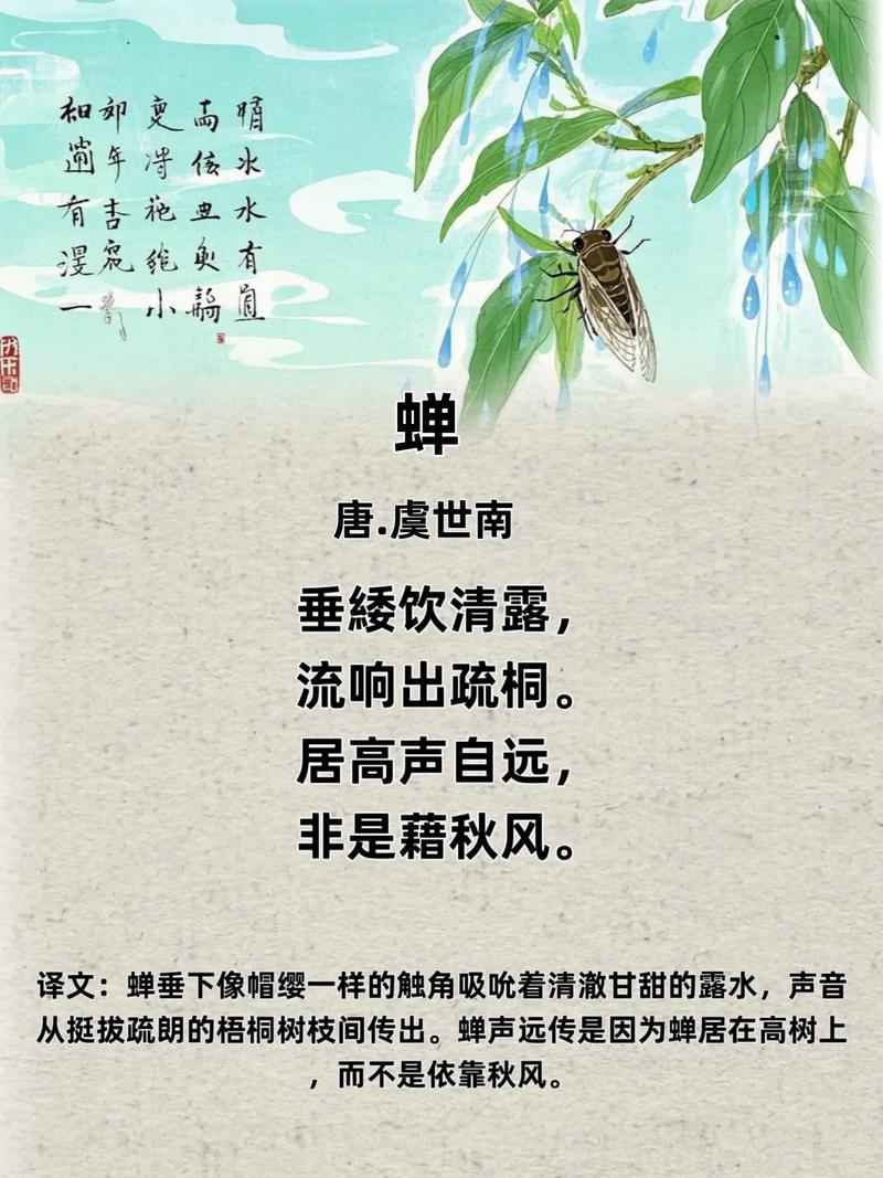 闽中孤独闻知了 （打一字）  第1张