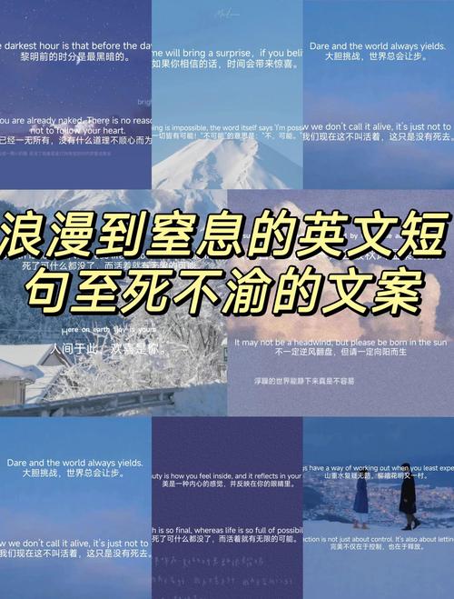 私藏的一些浪漫中英文句子(持续更新) 第1张 私藏的一些浪漫中英文句子(持续更新) 第1张