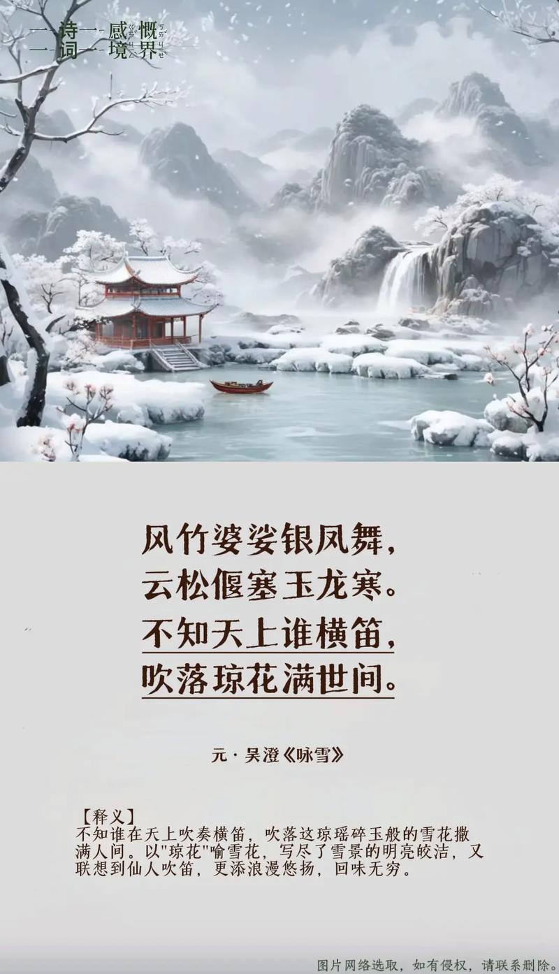 一日风飘雪,翌日雪满道 第1张 一日风飘雪,翌日雪满道 第1张