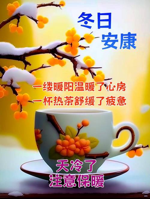冬天的我对你的问候是最温暖的:天冷加衣,照顾好自己,早上好 第1张 冬天的我对你的问候是最温暖的:天冷加衣,照顾好自己,早上好 第1张
