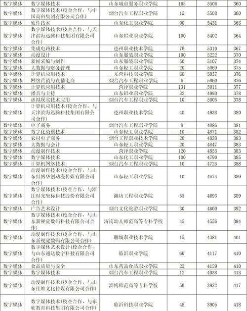 湖南数字媒体技术专业大专院校排名及分数线(一览表) 第1张 湖南数字媒体技术专业大专院校排名及分数线(一览表) 第1张