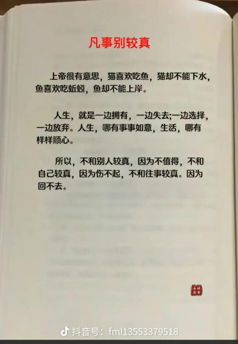 谁说太认真你就输了呢?励志文章  第1张
