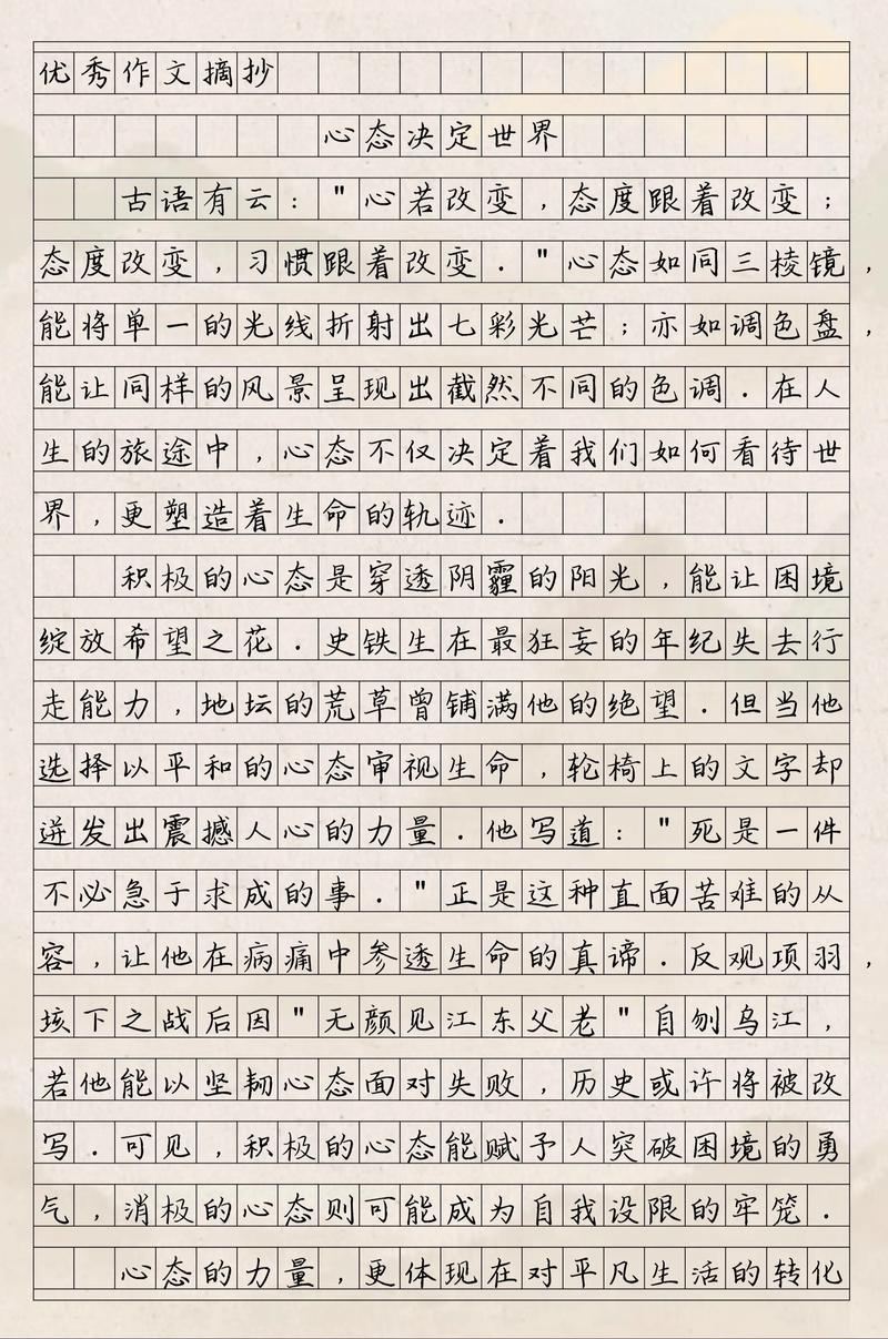 改变不了的事情，可以改变心态?励志文章  第1张