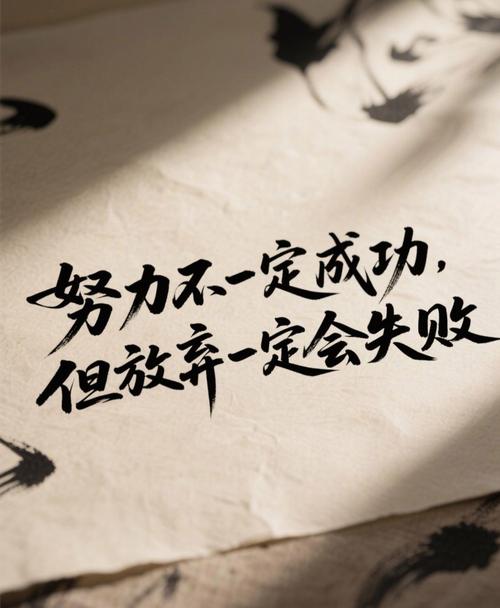 成功是所有努力的总和 第1张 成功是所有努力的总和 第1张