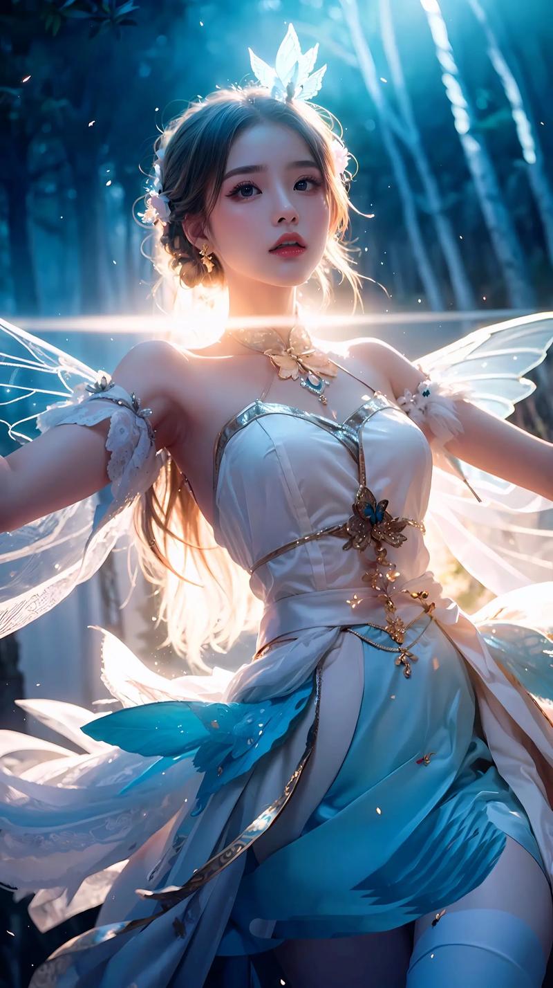 AI绘画｜冰雪气质绝美女子  第1张