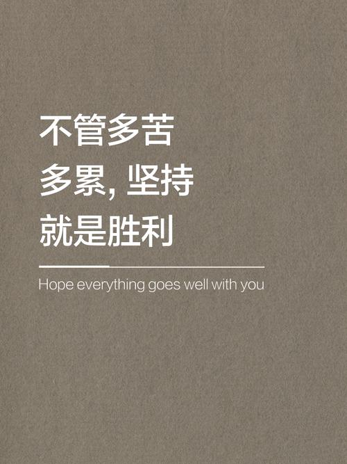 坚持就是胜利?励志文章 第1张 坚持就是胜利?励志文章 第1张
