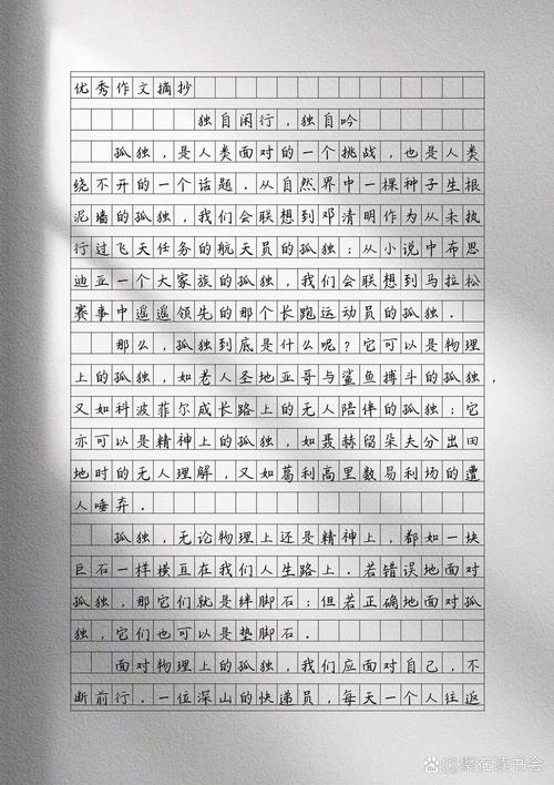 咀嚼寂寞作文1000字  第1张