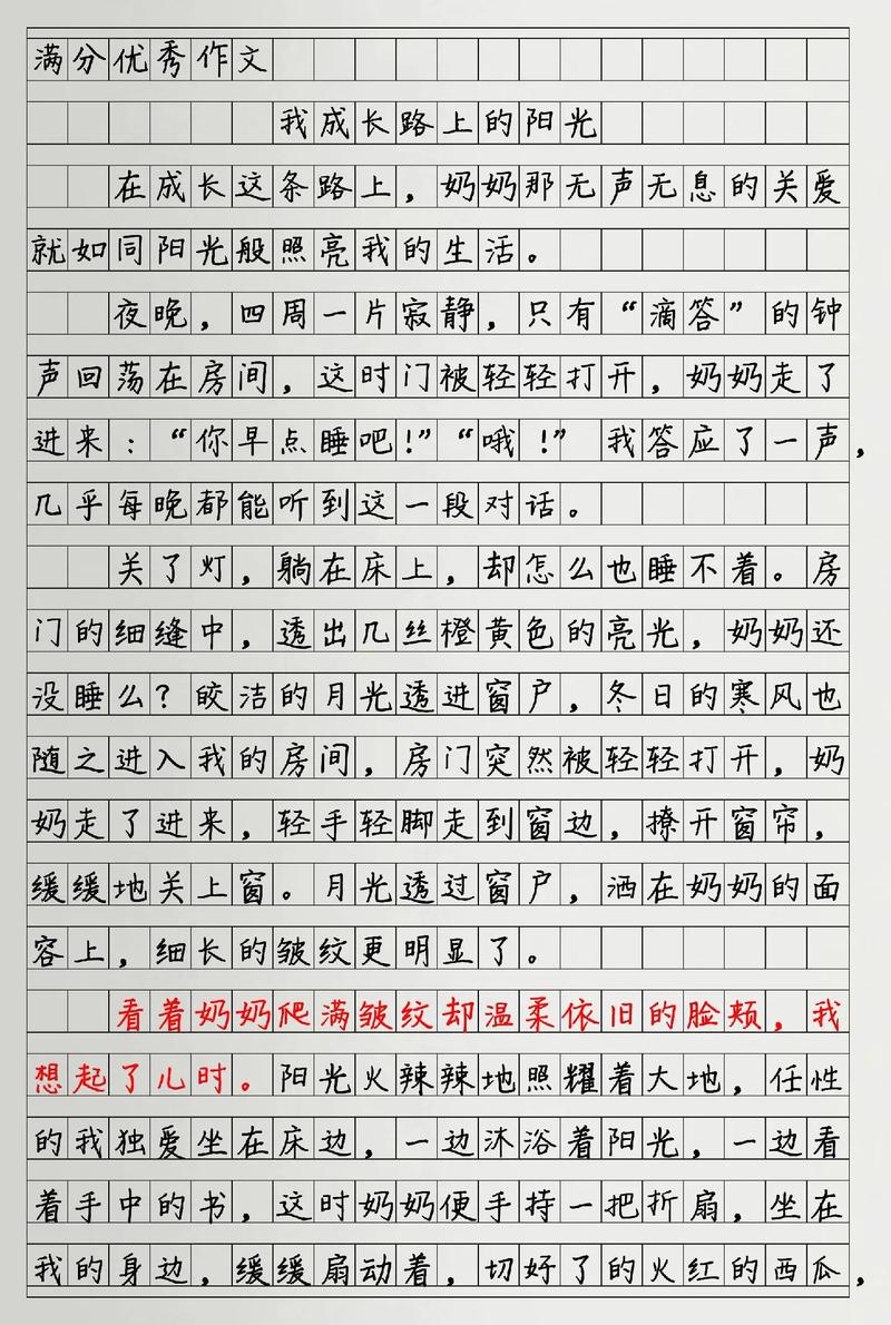 阳光高一900字作文 第1张 阳光高一900字作文 第1张