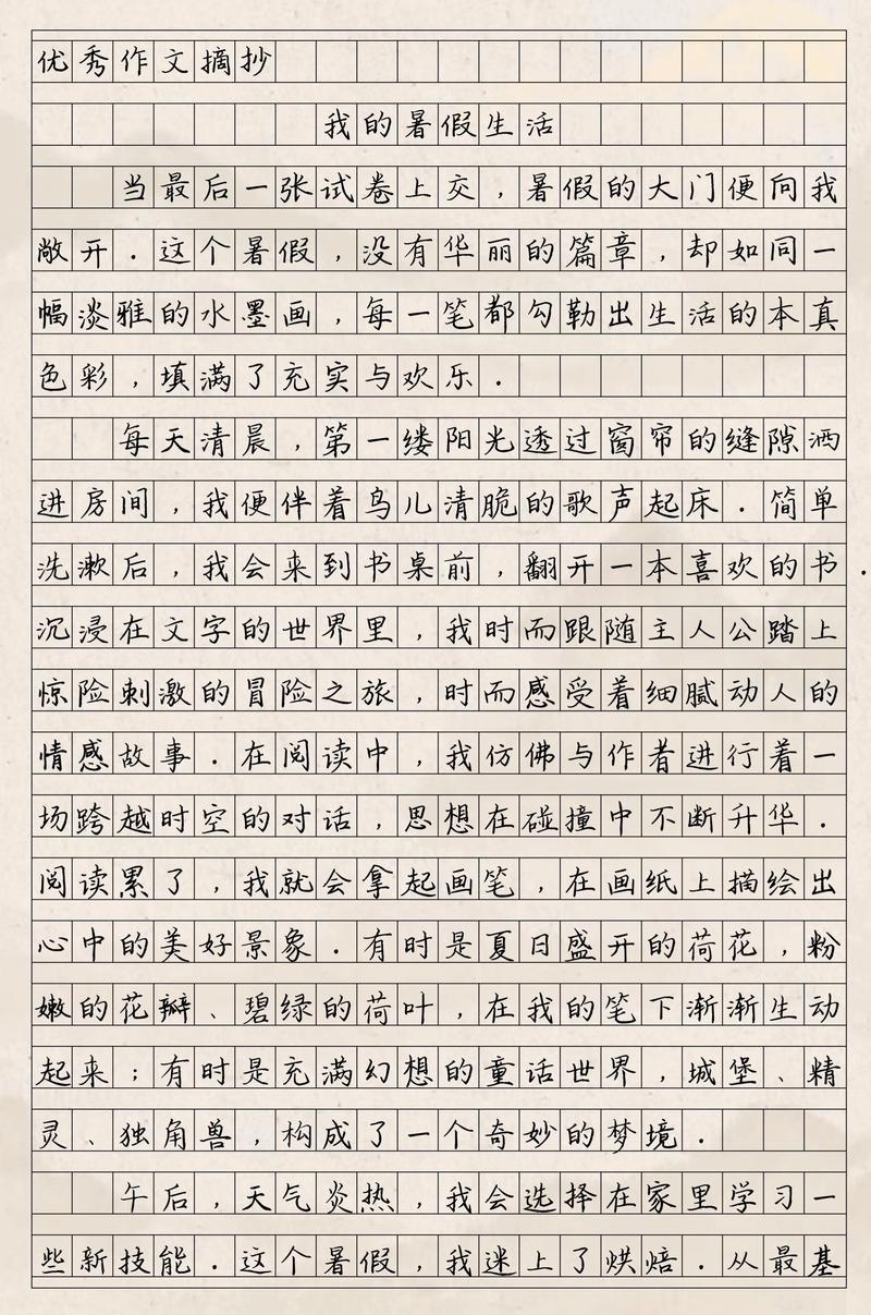 高二暑假见闻记事作文800字 第1张 高二暑假见闻记事作文800字 第1张