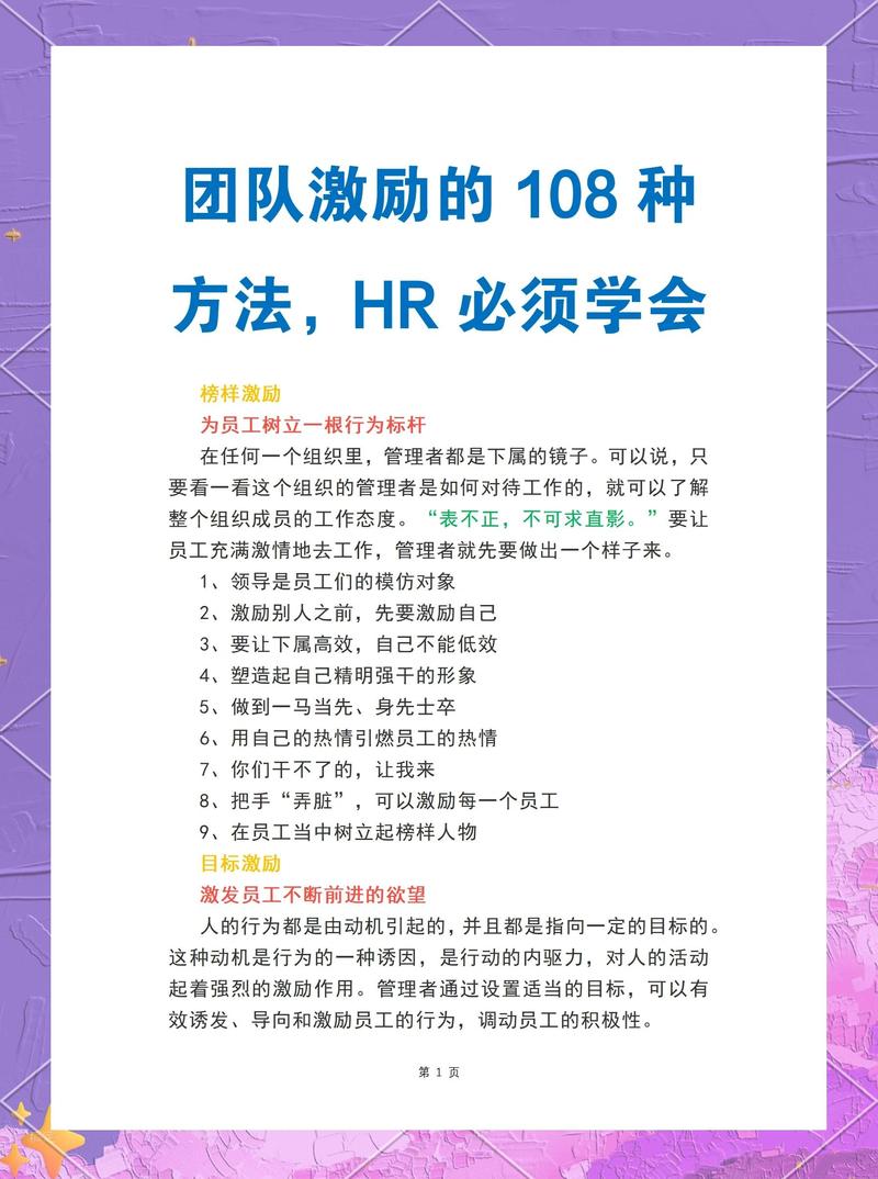 员工鼓励的话语和激励话:激发团队潜能,共创卓越未来 第1张 员工鼓励的话语和激励话:激发团队潜能,共创卓越未来 第1张