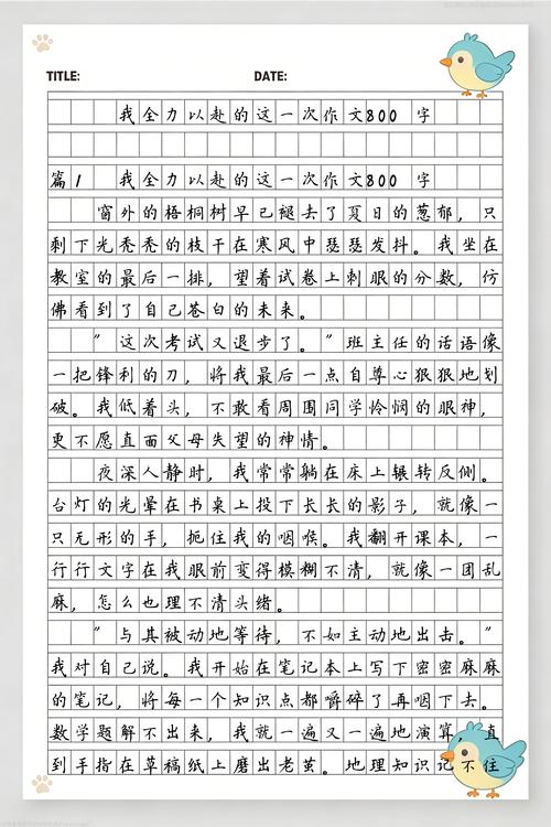 成长励志|《这一次,我全力以赴》,佳作2篇,一波三折 第1张 成长励志|《这一次,我全力以赴》,佳作2篇,一波三折 第1张