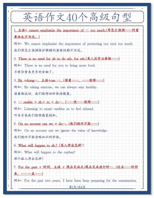比较级和最高级常用句型 第1张 比较级和最高级常用句型 第1张