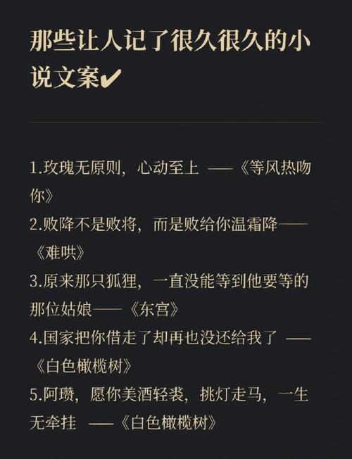 “小说中能记很久的绝佳句子” 第1张 “小说中能记很久的绝佳句子” 第1张