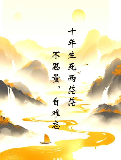 十年生死两茫茫，不思量，自难忘！宋词三百首  第1张