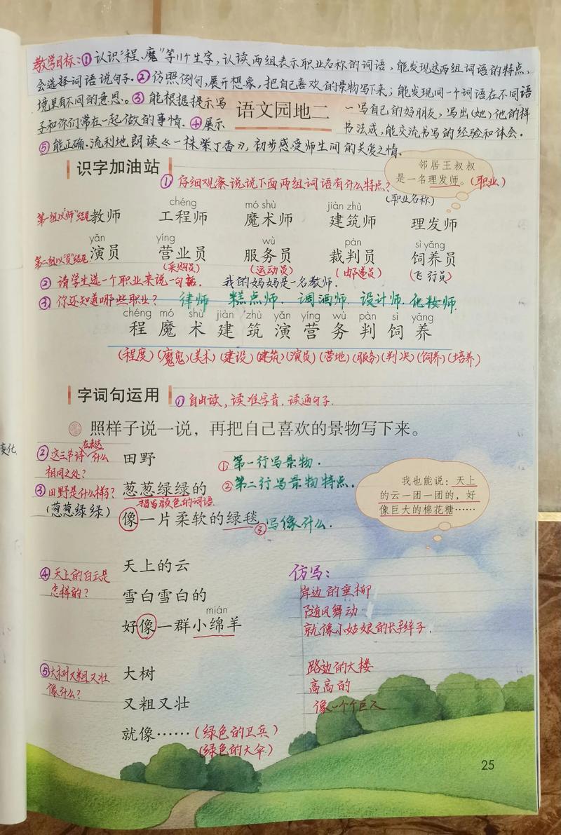 「预习材料」人教版二年级下册语文——《语文园地二》 第1张 「预习材料」人教版二年级下册语文——《语文园地二》 第1张