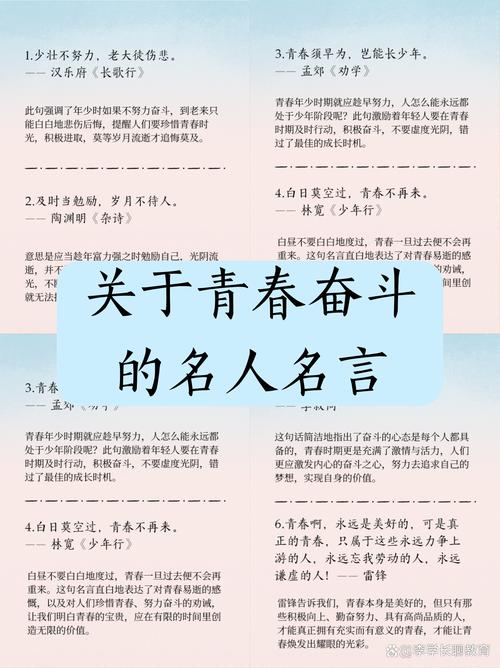 每日摘抄｜青春励志热血的句子  第1张