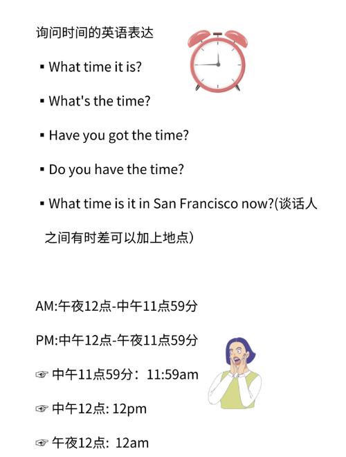 幼儿英语口语100句,关于时间的英文有什么? 第1张 幼儿英语口语100句,关于时间的英文有什么? 第1张
