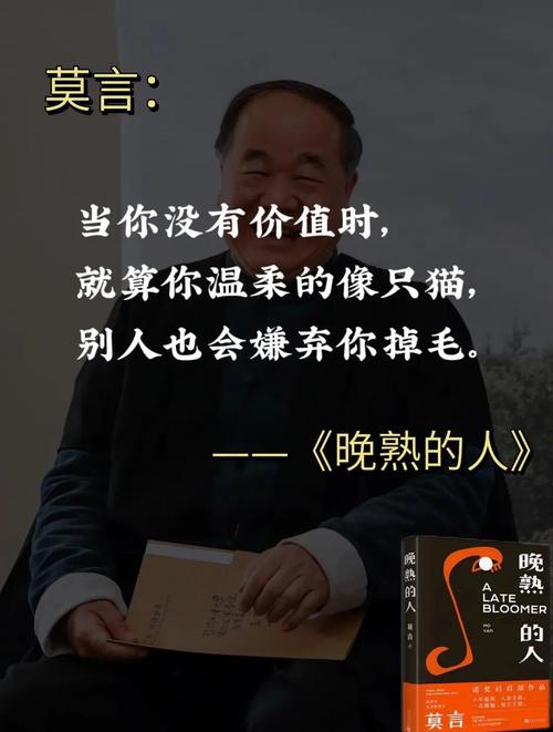 莫言:不要指望有人陪你一辈子,没有光的时候,连影子... 第1张 莫言:不要指望有人陪你一辈子,没有光的时候,连影子... 第1张