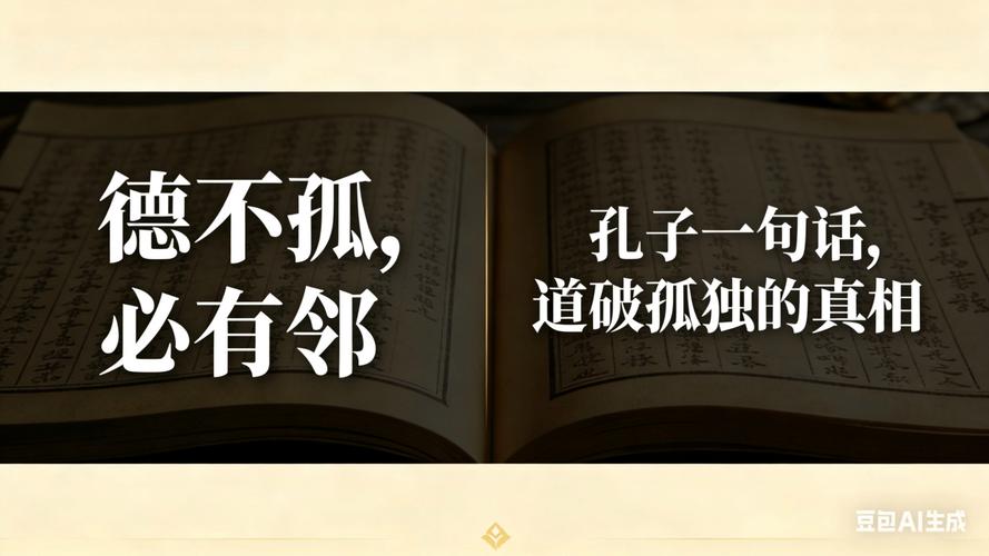 孔子名言赏析:“德不孤,必有邻”——如何在现代社会找到我们的“邻” 第1张 孔子名言赏析:“德不孤,必有邻”——如何在现代社会找到我们的“邻” 第1张